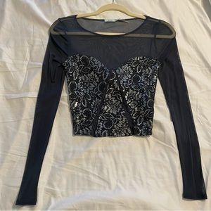 Kimchi Blue crop top from UO size small